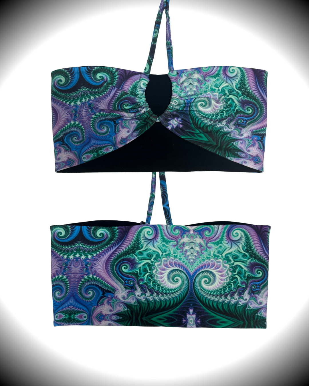 Posidens Portal (S) Tie Tube Top - TeraFractal