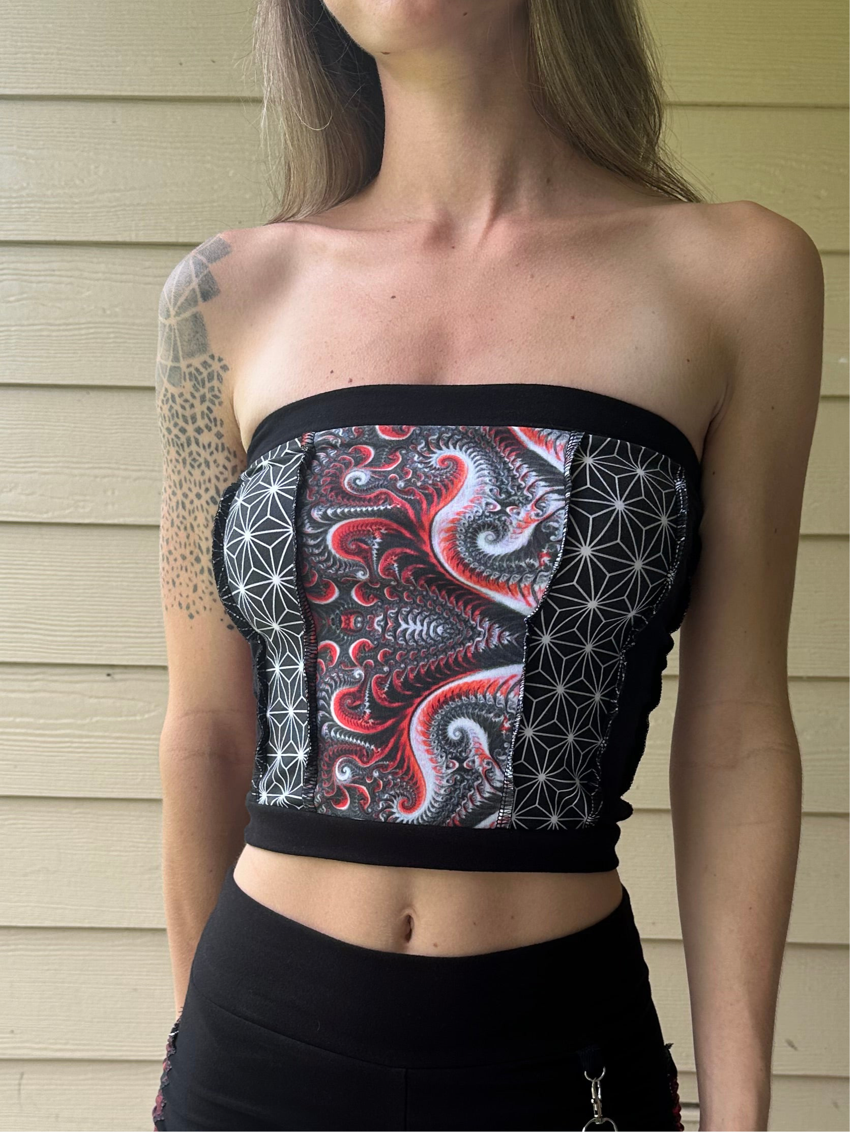 Devised (XS/S) Tube Top - TeraFractal