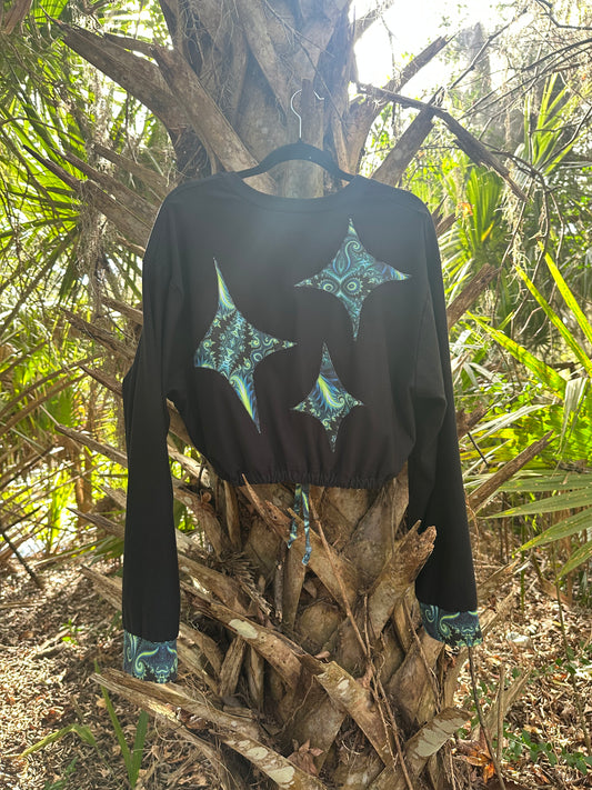 Vexel (M) Cropped Crew Neck Bamboo Fleece