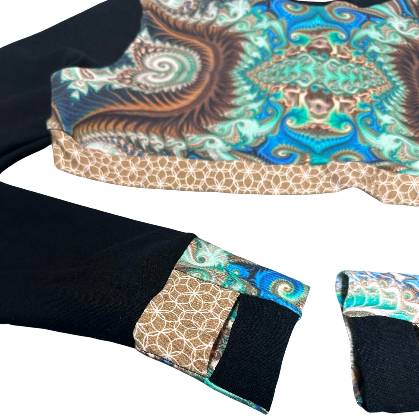 Sea Siren (M) Hooded Shrug - TeraFractal