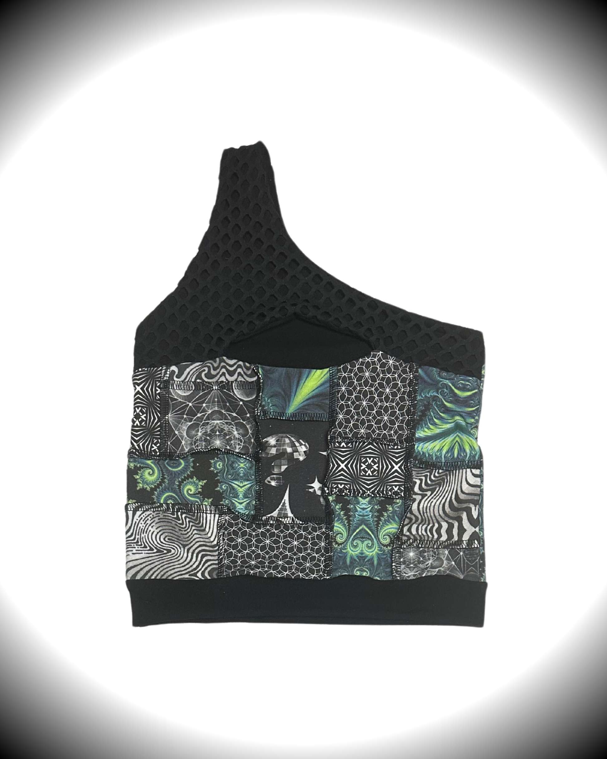Vexel (S) Patchwork Tank Top - TeraFractal