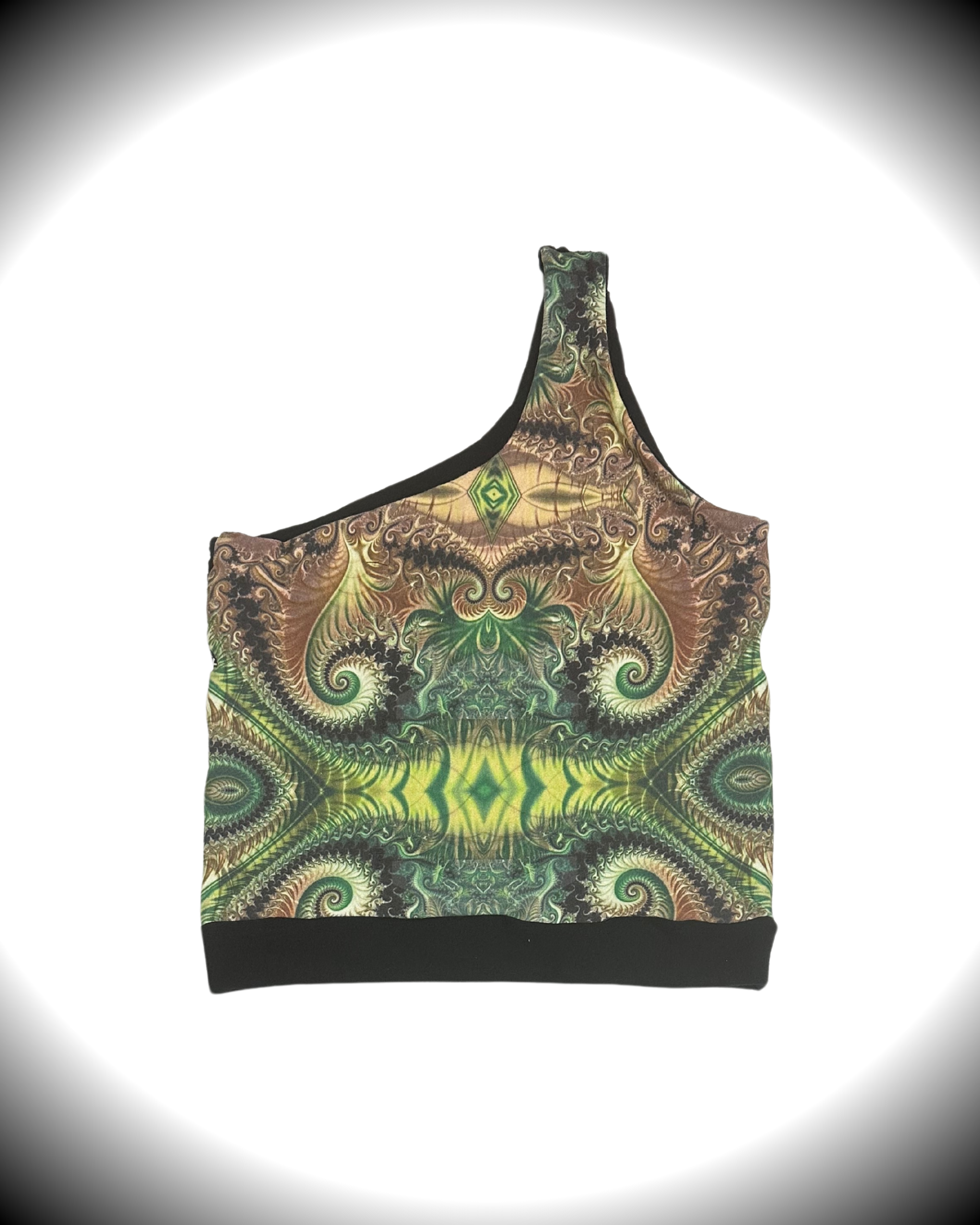 Earthweaver (S) Patchwork Tank Top - TeraFractal