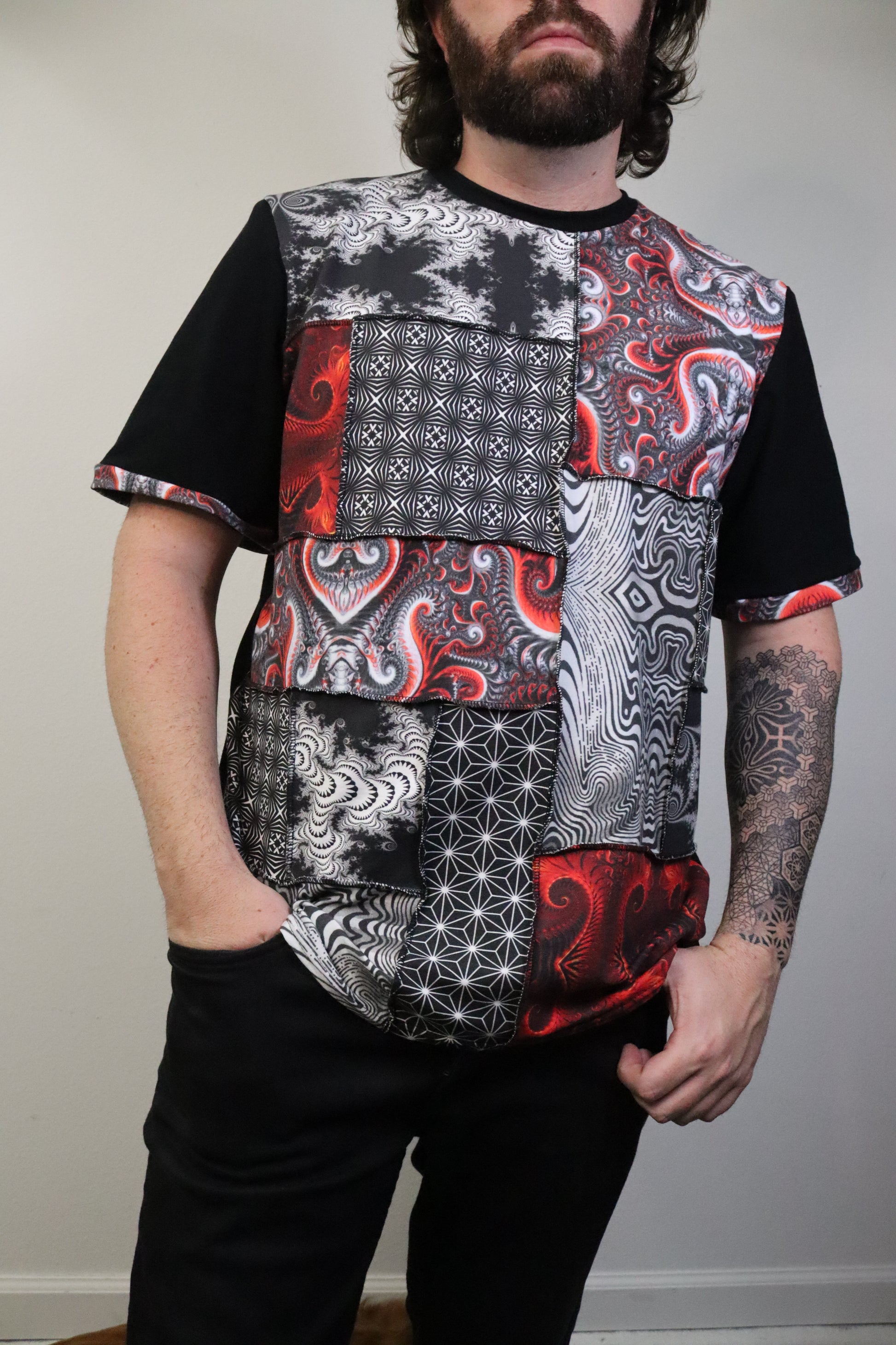 MTO Patchwork Tee - TeraFractal