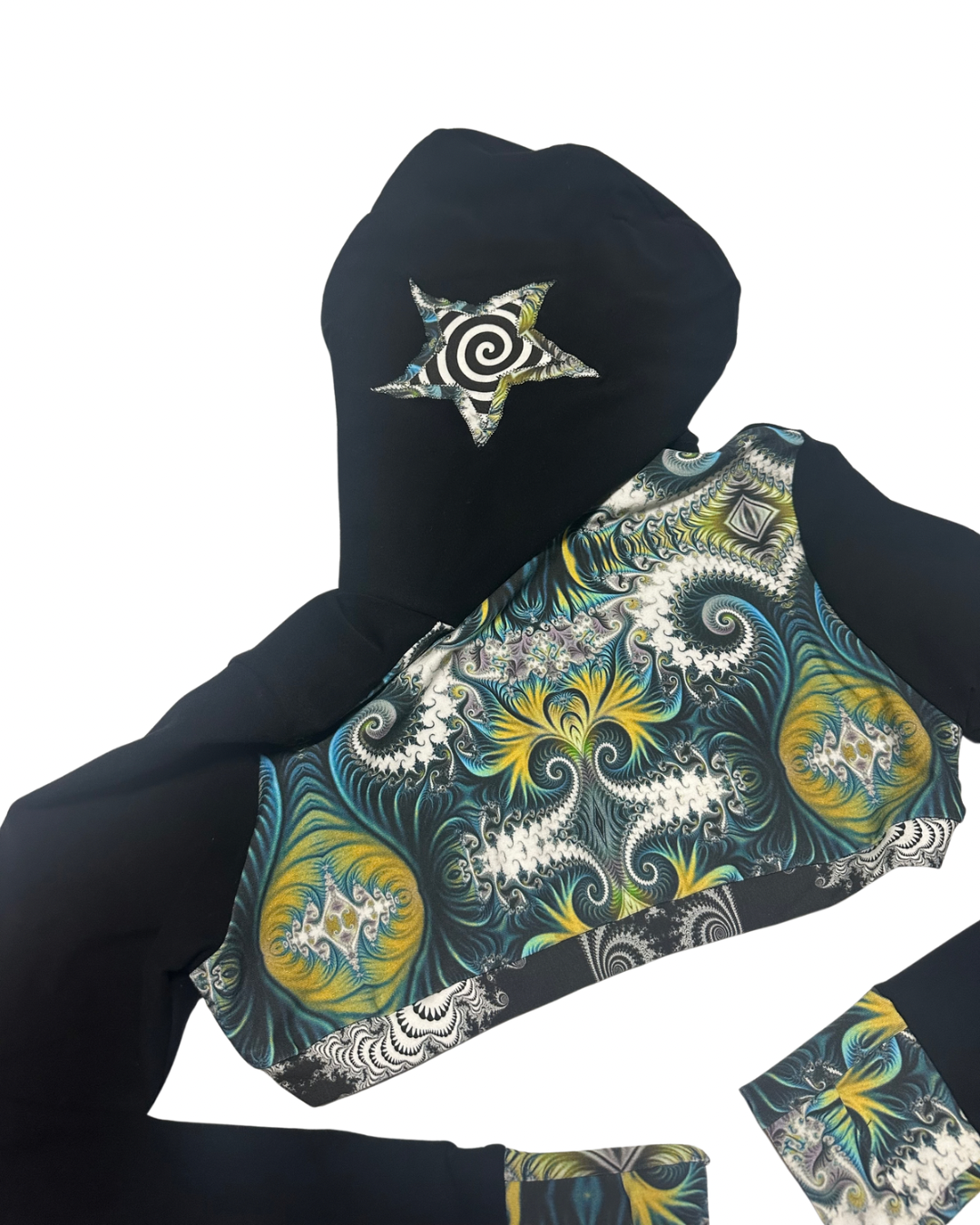 (L) Hooded Shrug