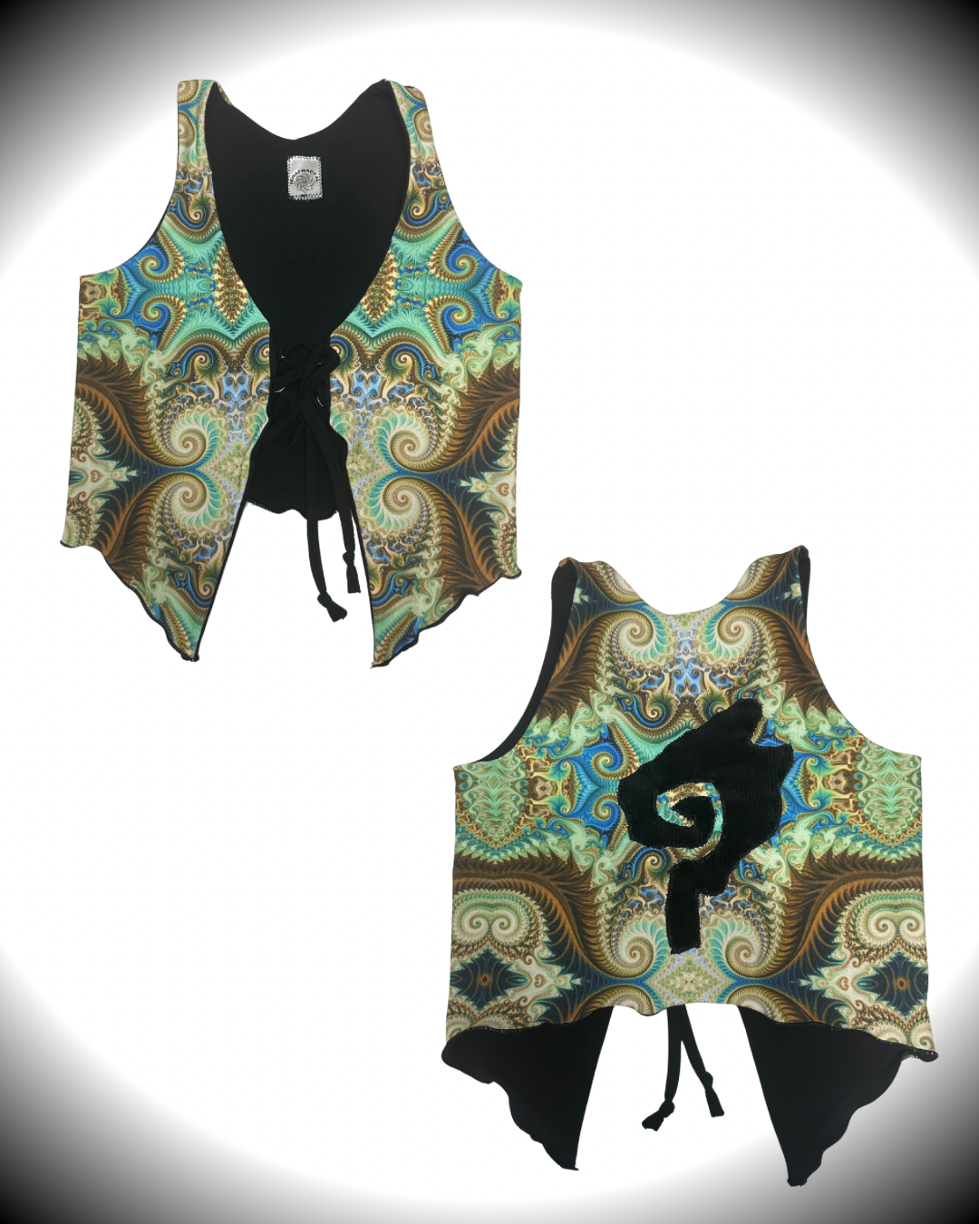 Sea Siren (S/M) Pixie Tank - TeraFractal