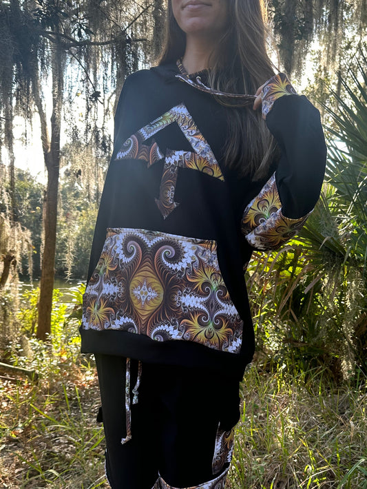 Unisex OTT (LG) Bamboo Fleece Hoodie - TeraFractal