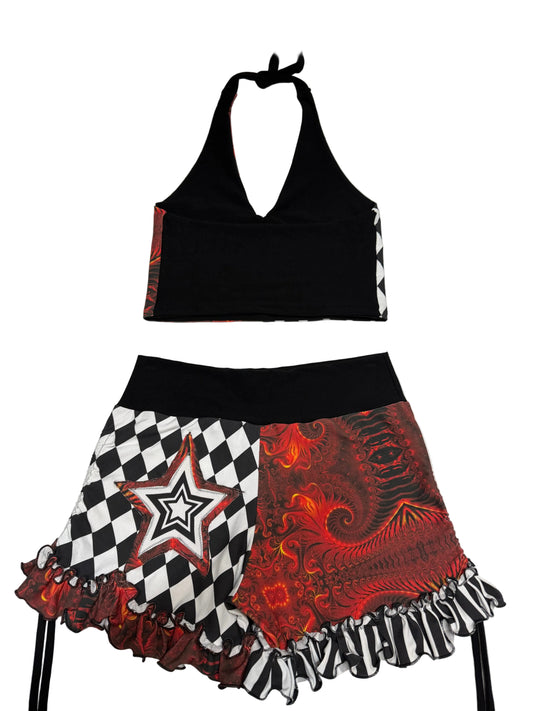 (XL) Devised Ruffle Set