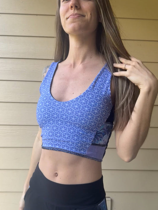 Frequency (S) Patchwork Tank - TeraFractal