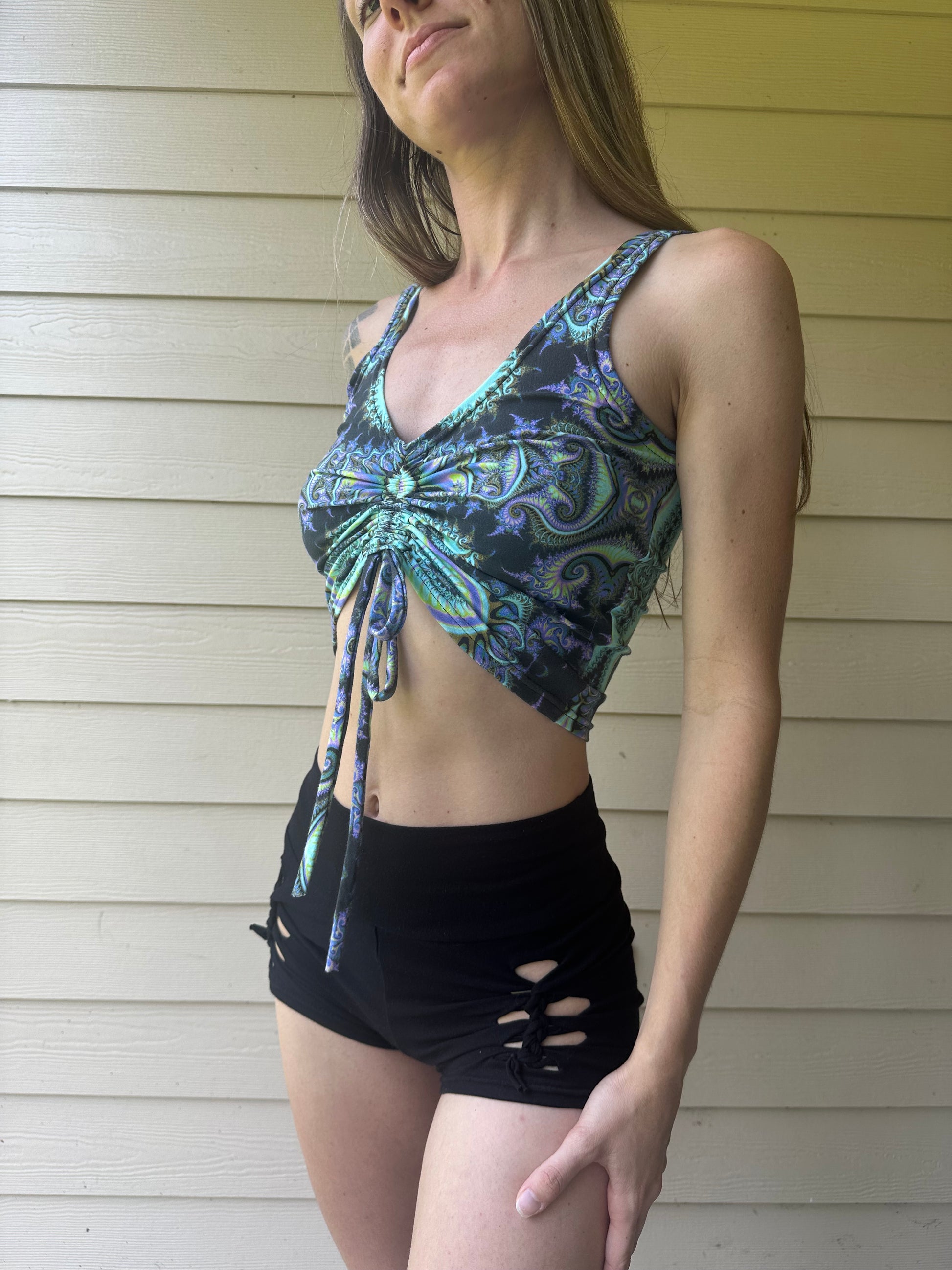 MTO Cinch Tank Top - TeraFractal