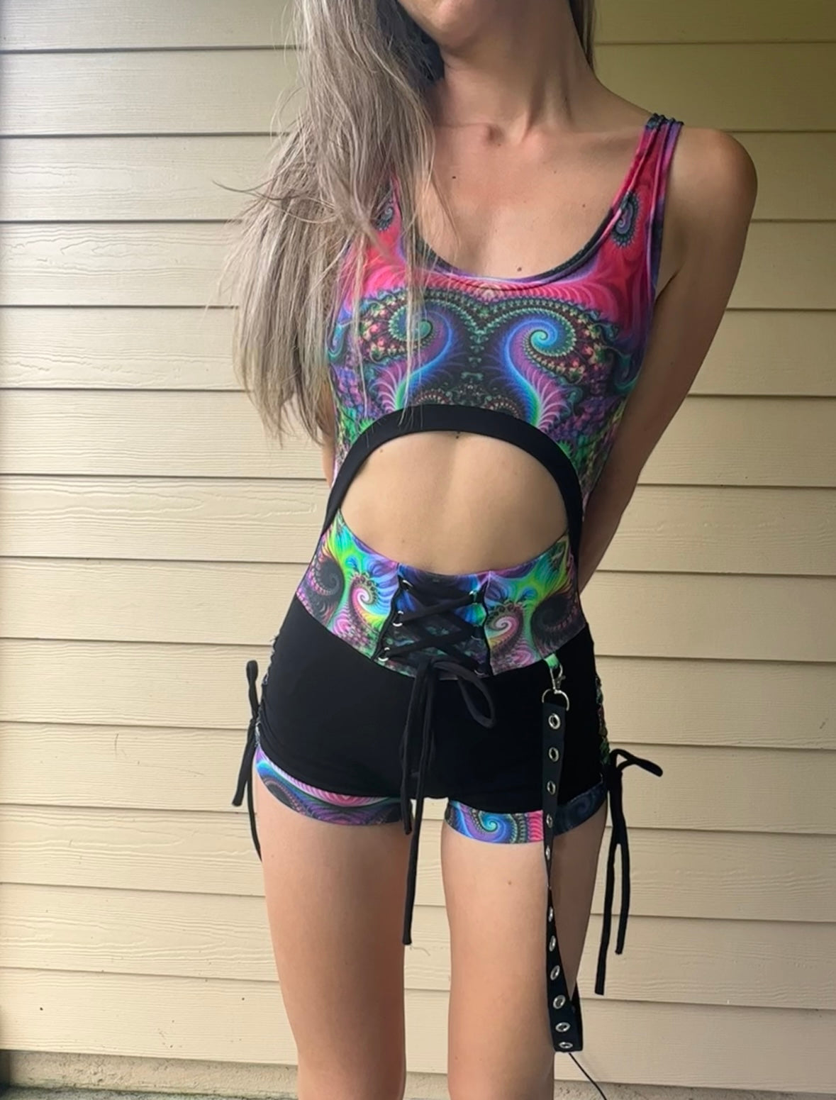 Quantum Rainbow Romper - TeraFractal
