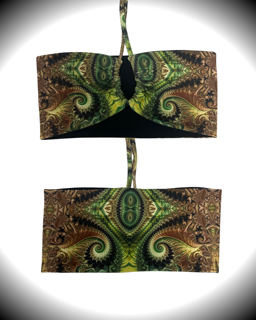 Earthweaver (S) Tie Tube Top - TeraFractal