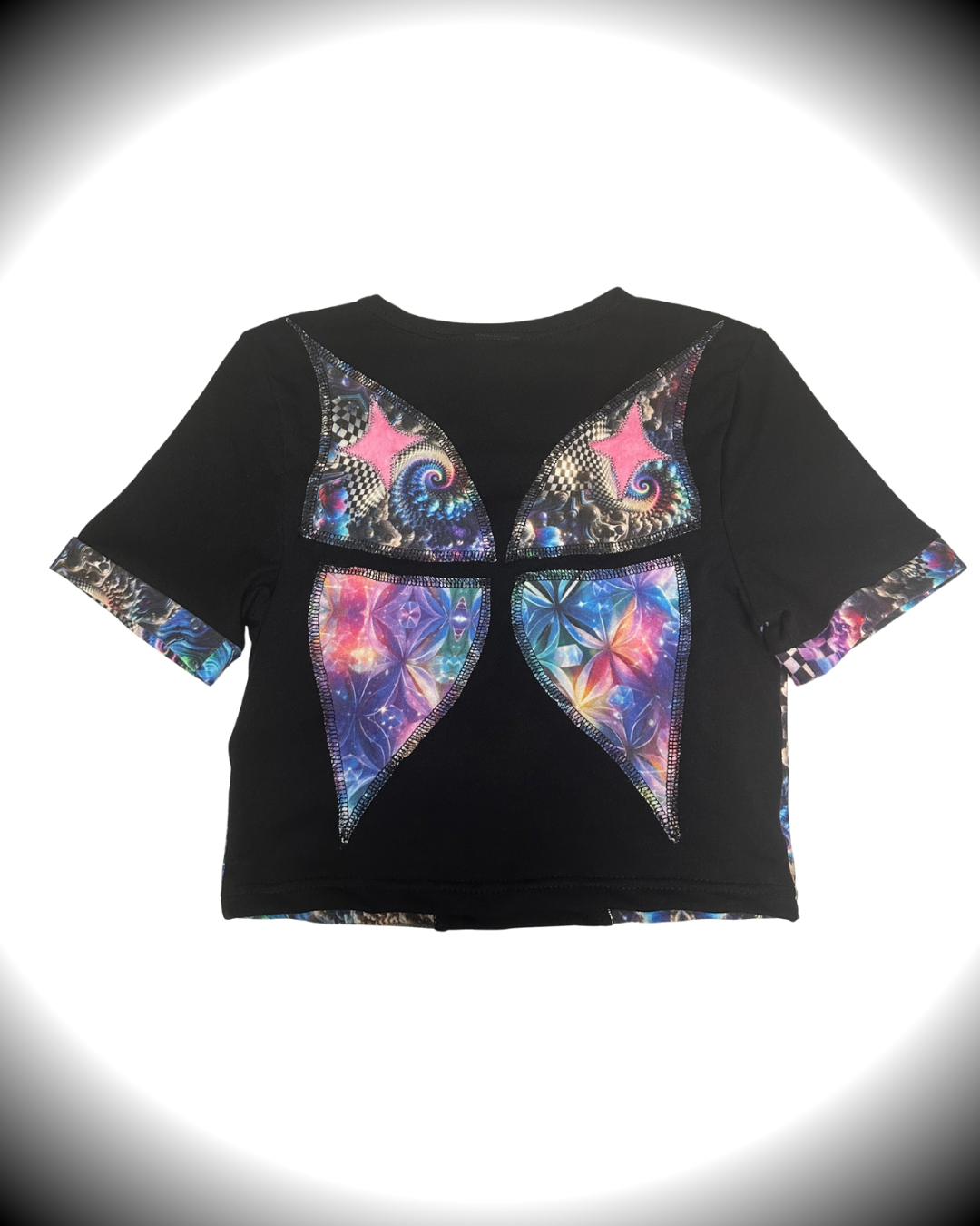 Butterfly Patchwork Tee (S/M)