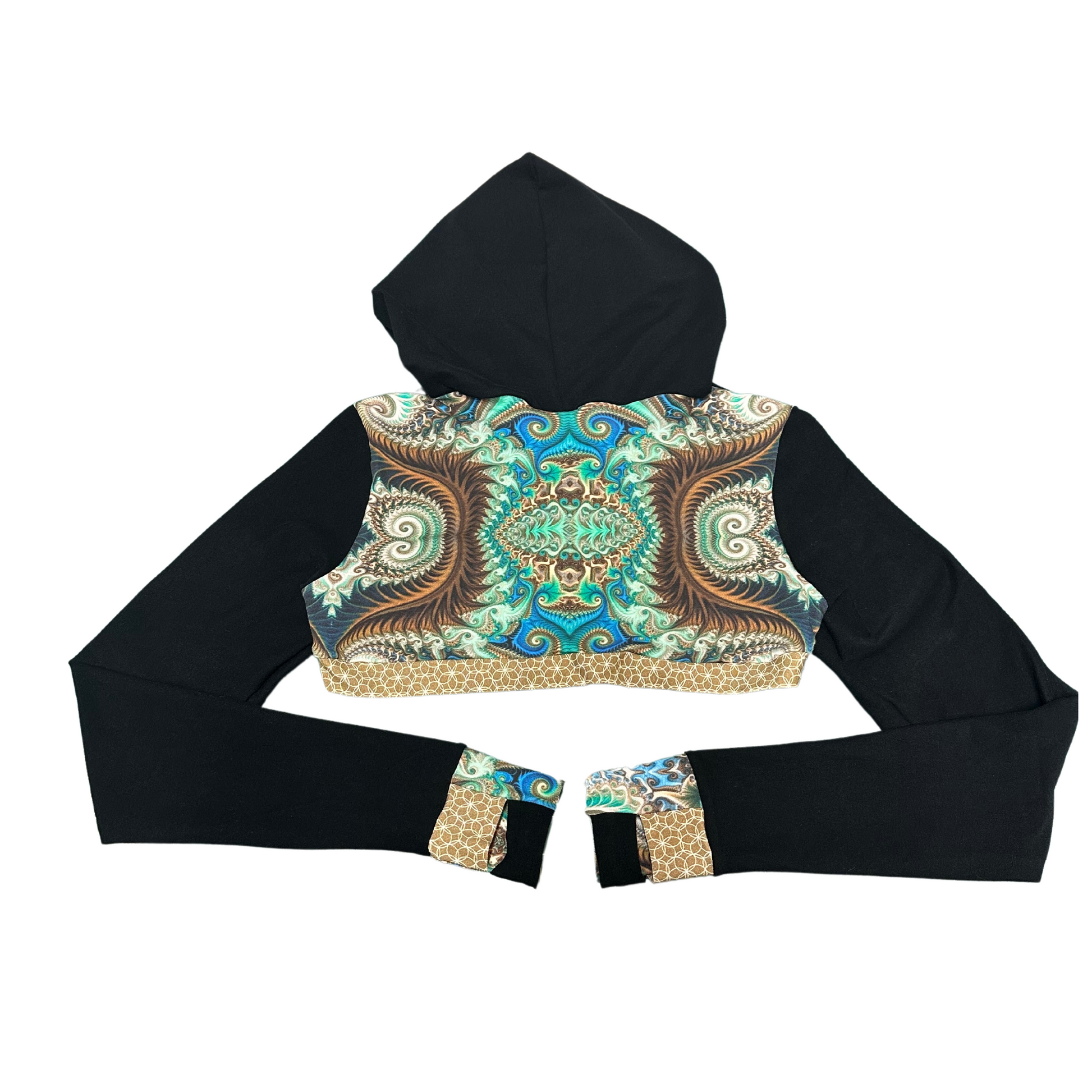 Sea Siren (M) Hooded Shrug - TeraFractal