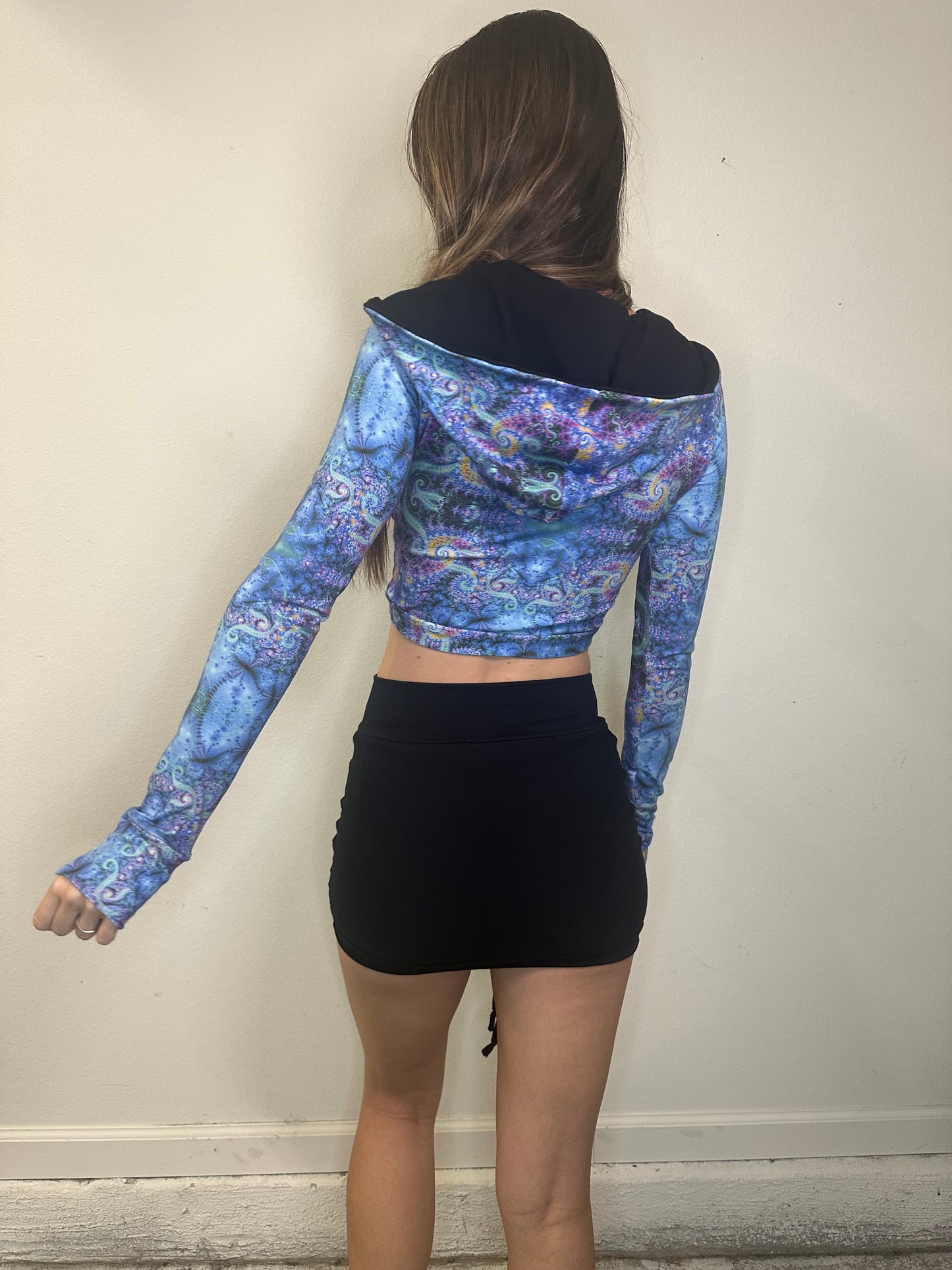 Cattywompus (SM) Cinched Long Sleeve Top