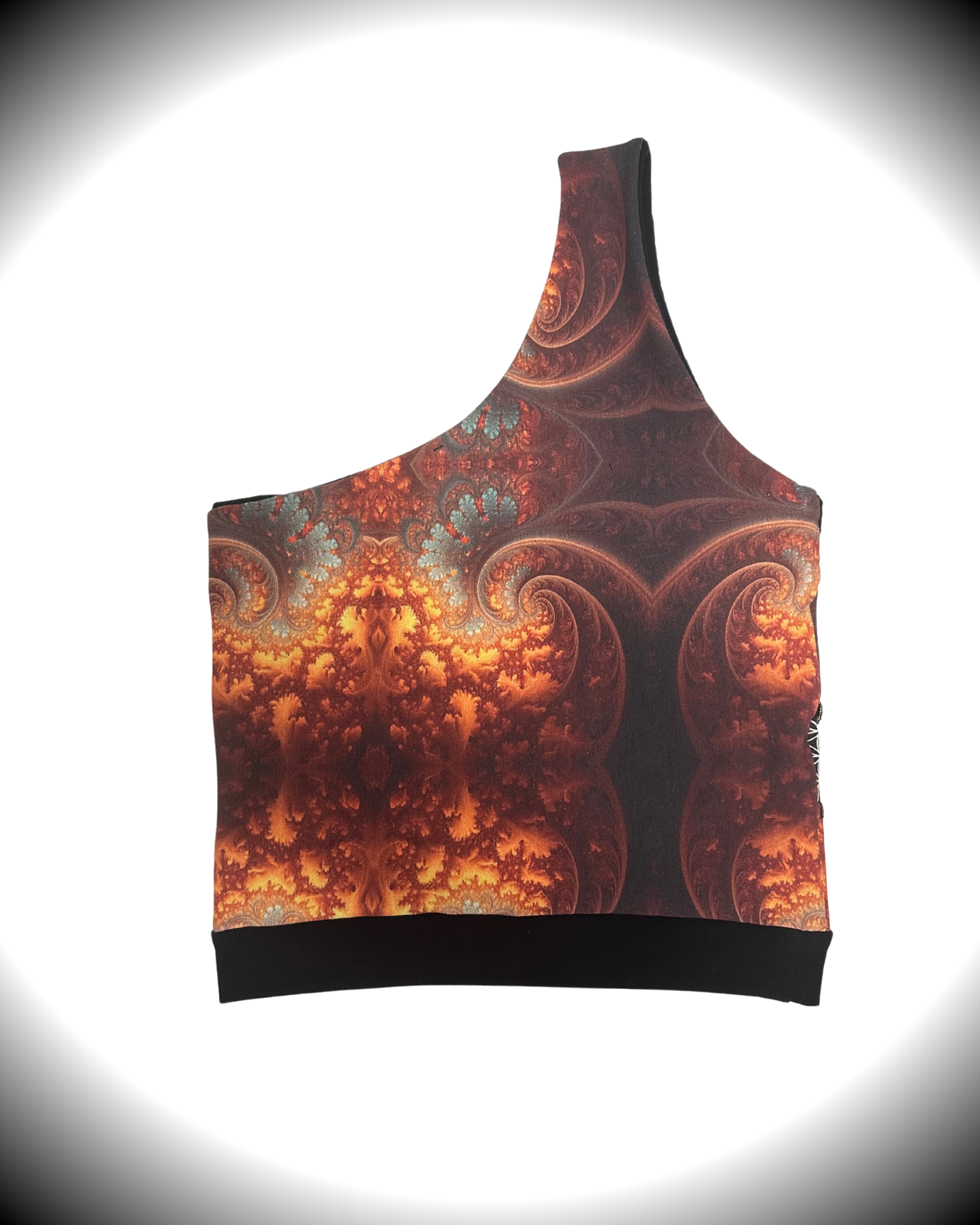 Gilded Supernova (XS) Patchwork Tank Top - TeraFractal