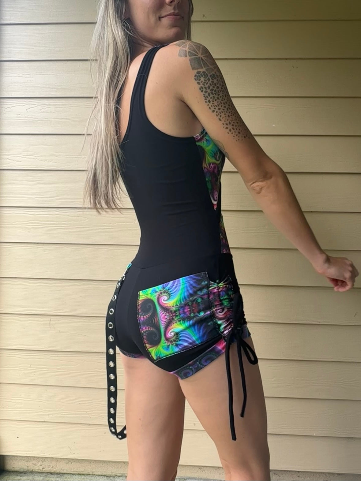 Quantum Rainbow Romper - TeraFractal