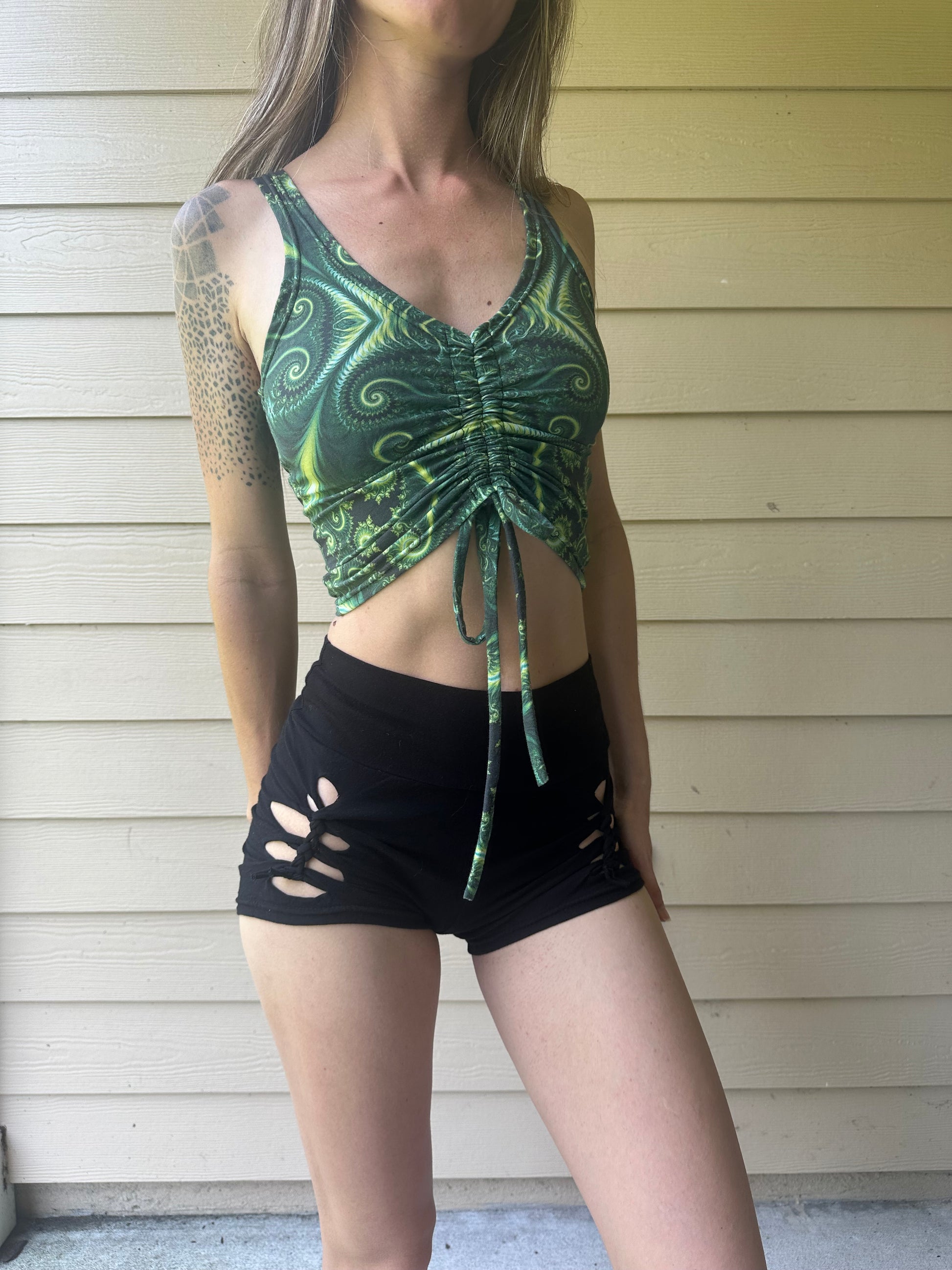 MTO Cinch Tank Top - TeraFractal