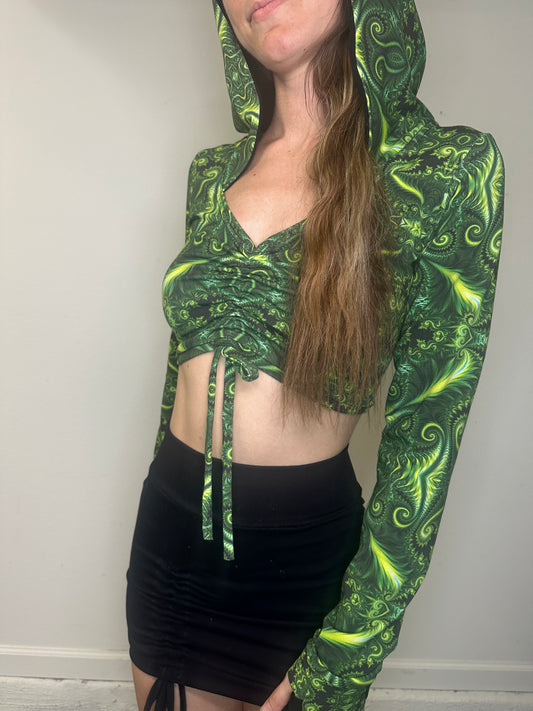 MTO Cinched Long Sleeve Top