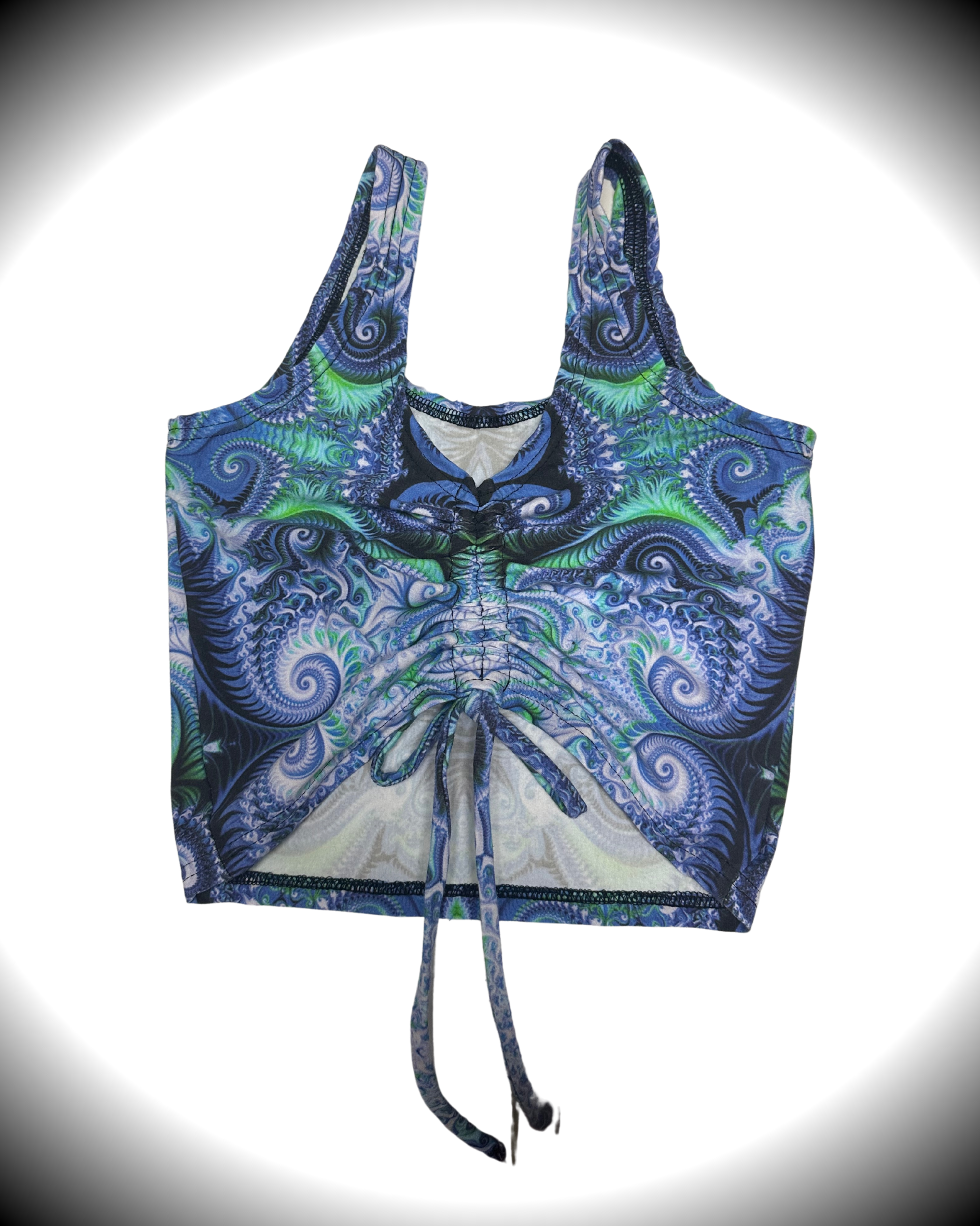 Mire (M) Cinch Tank Top - TeraFractal