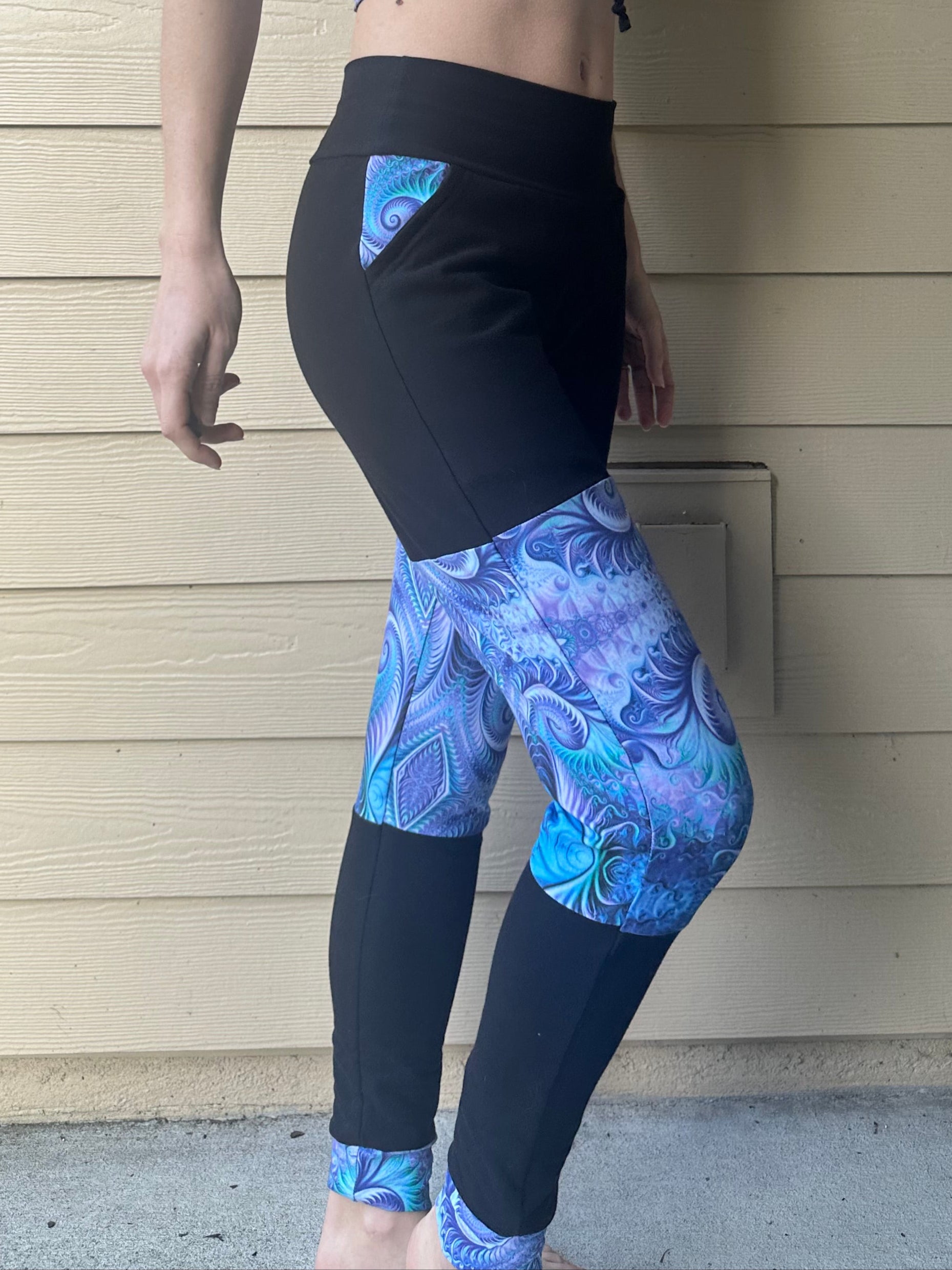 Frequency (S) Yoga Joggers - TeraFractal