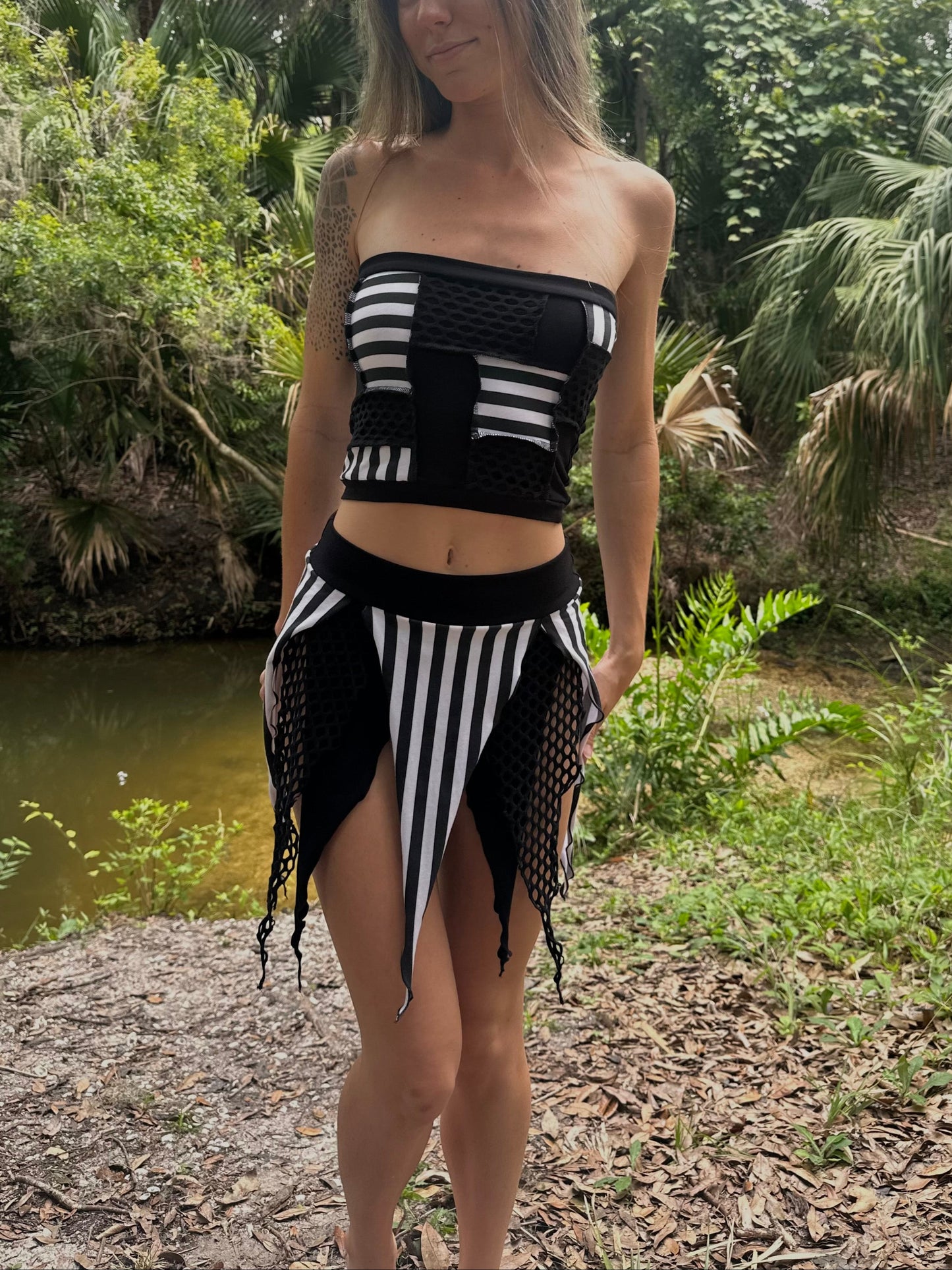 MTO Ring Leader/Patchwork Tube Top
