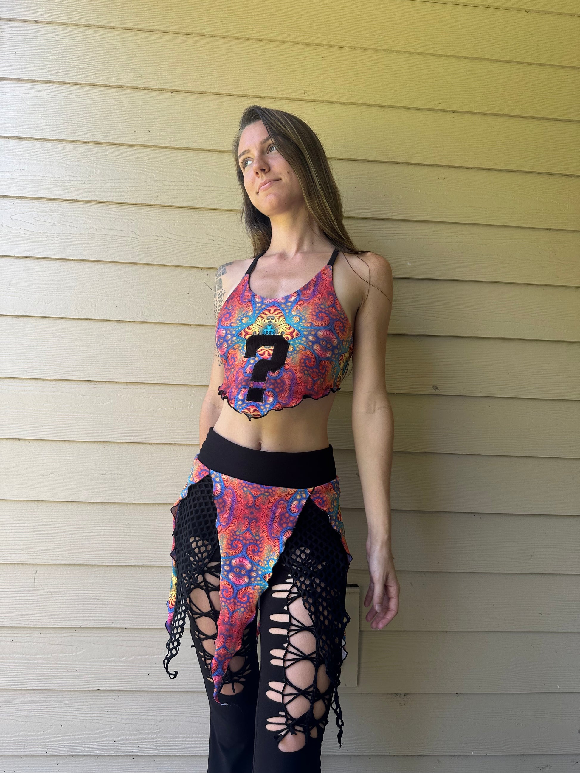 Mystic Orchid (S/M) Pixie Skirt - TeraFractal