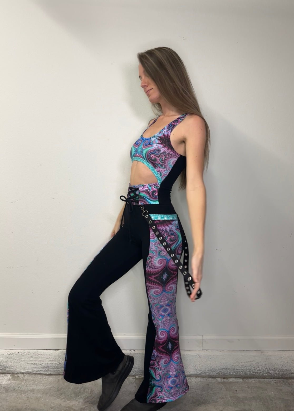 Dreamsicle (S) Jumpsuit - TeraFractal