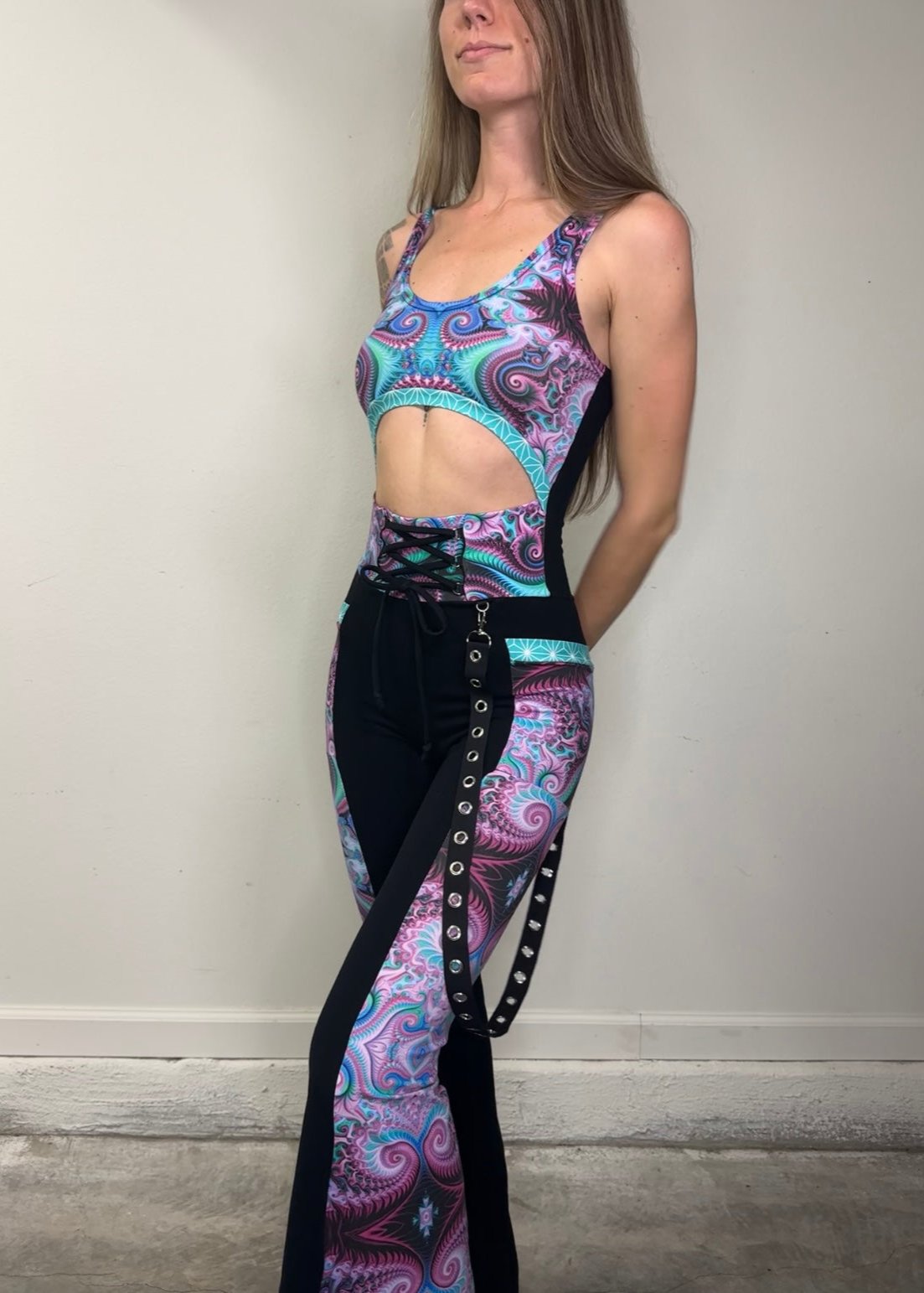 Dreamsicle (S) Jumpsuit - TeraFractal