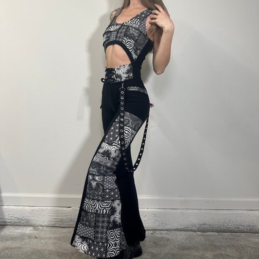 MTO Jumpsuit (Patchwork) - TeraFractal