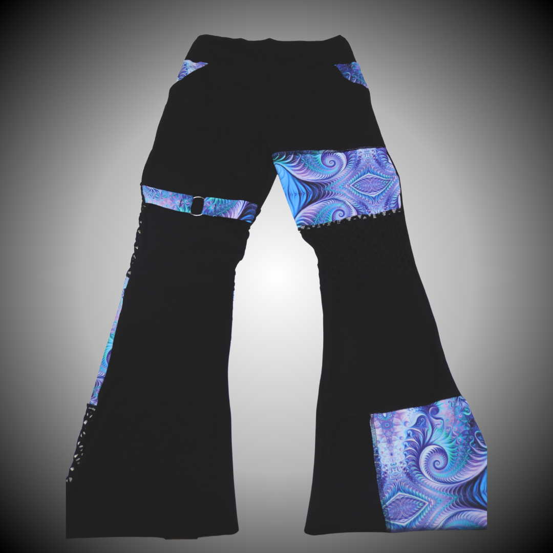 Frequency (L) Flare Pants - TeraFractal