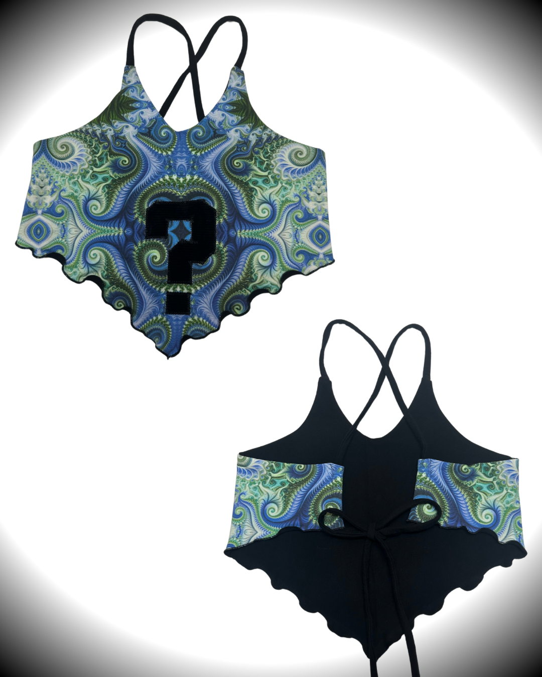 Algae (L/XL) Pixie Tank - TeraFractal