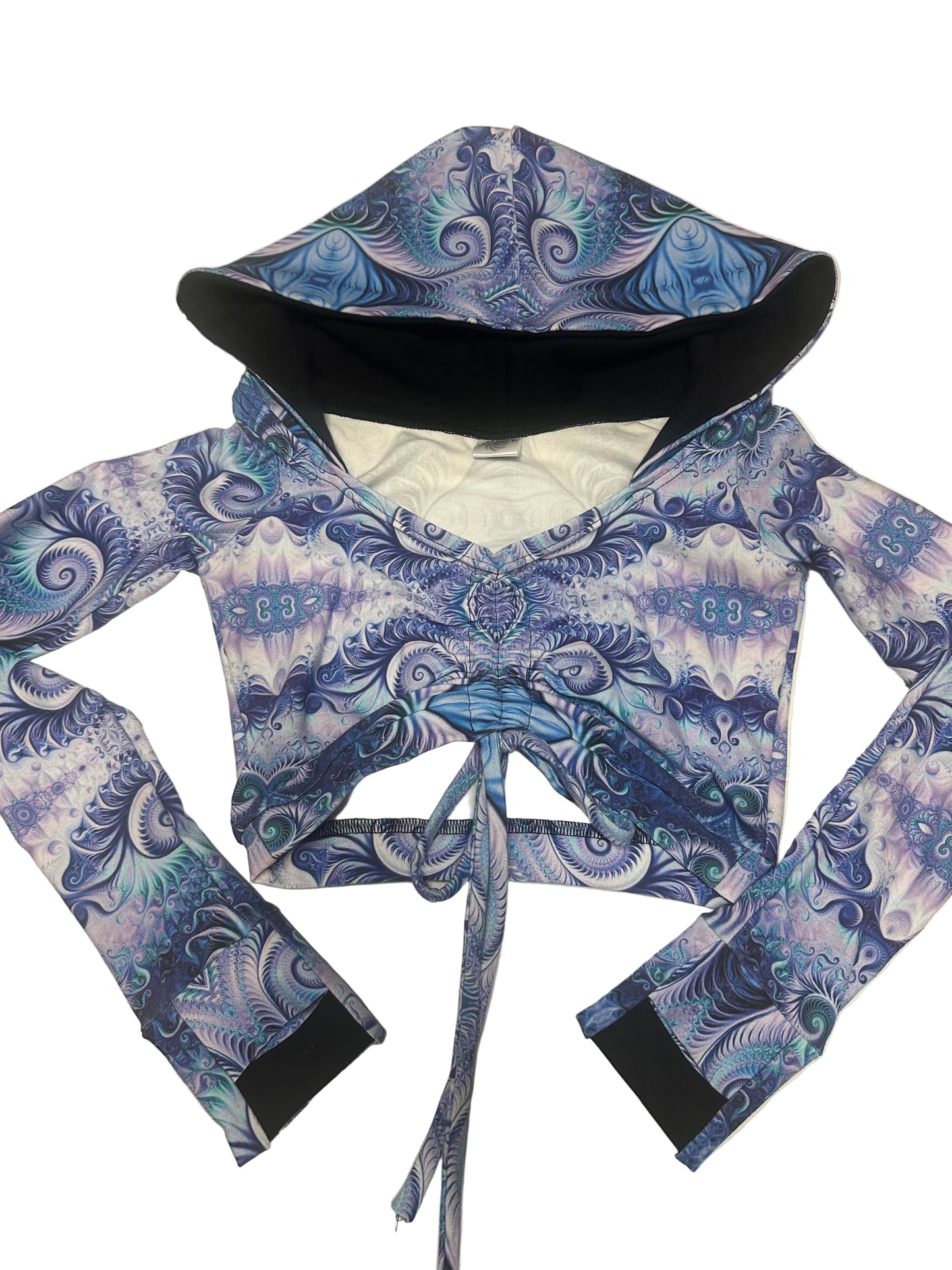 Frequency (XS) Cinched Long Sleeve Top