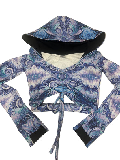 Frequency (XS) Cinched Long Sleeve Top