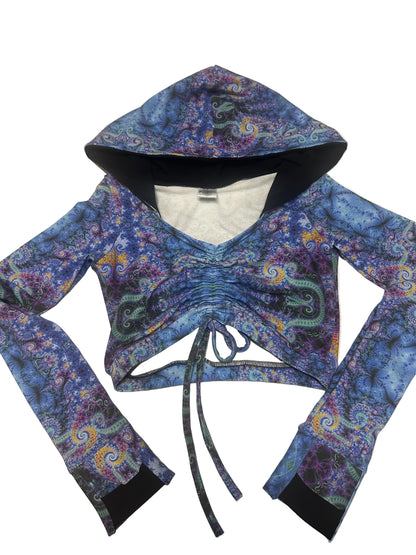 Cattywompus (SM) Cinched Long Sleeve Top