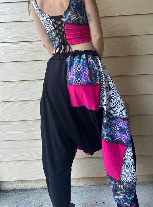 Disco Harem Pants (XS-3X) - TeraFractal