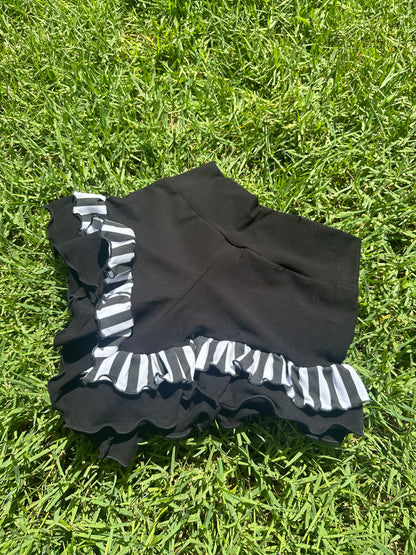 Double Ruffle (M) Cheeky Shorts