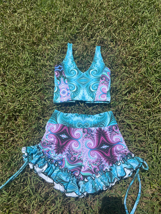 Bubblescence (S) Ruffle Set - TeraFractal