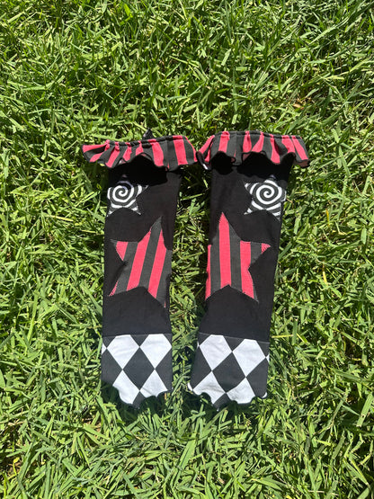 (S/M) Ruffled up Arm Warmers