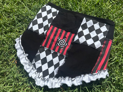Ruffle Bustle (L) Tie Skirt