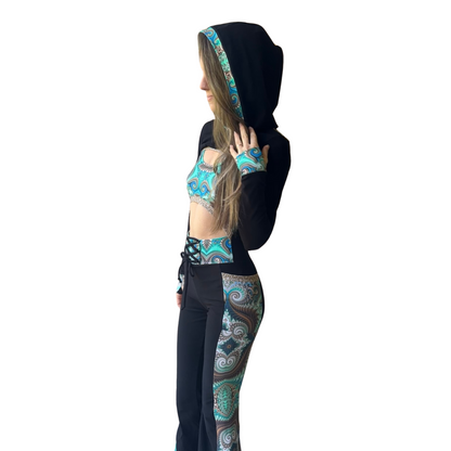 Sea Siren Jumpsuit & Shrug - TeraFractal