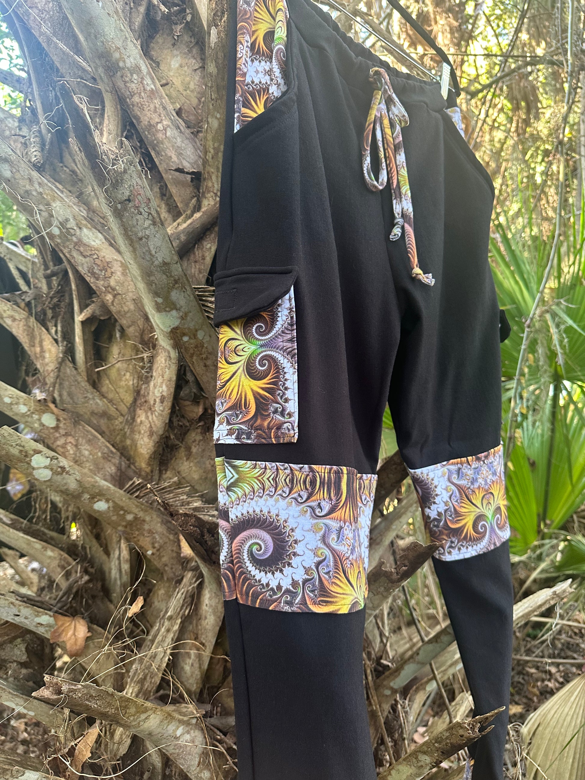 Unisex OTT Bamboo Fleece Joggers (fits up to 42in waist) - TeraFractal