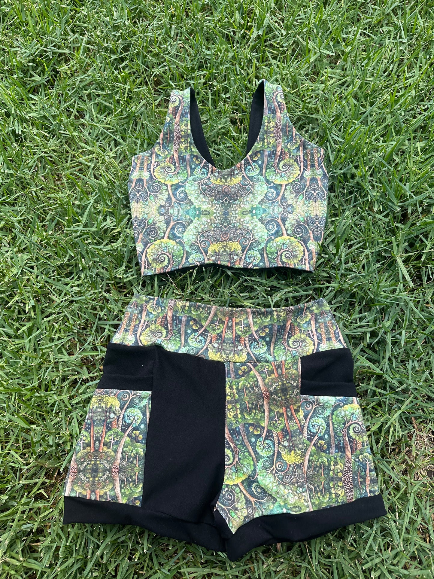 Of the Trees (M) Tank & Shorts Set