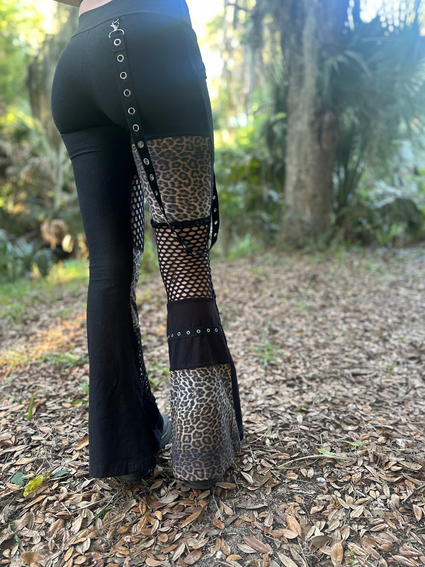 MTO Cheetahlicious Flare Pants - TeraFractal