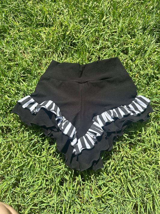 Double Ruffle (M) Cheeky Shorts