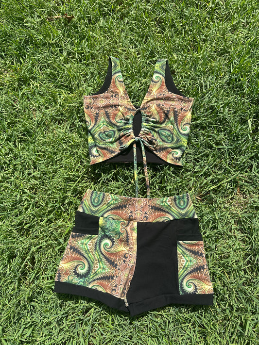 Earthweaver (XL) Tank & Shorts Set