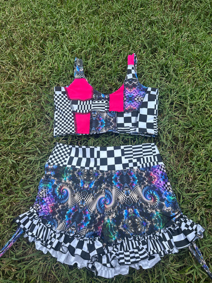 Disco (XL) Ruffle Set - TeraFractal