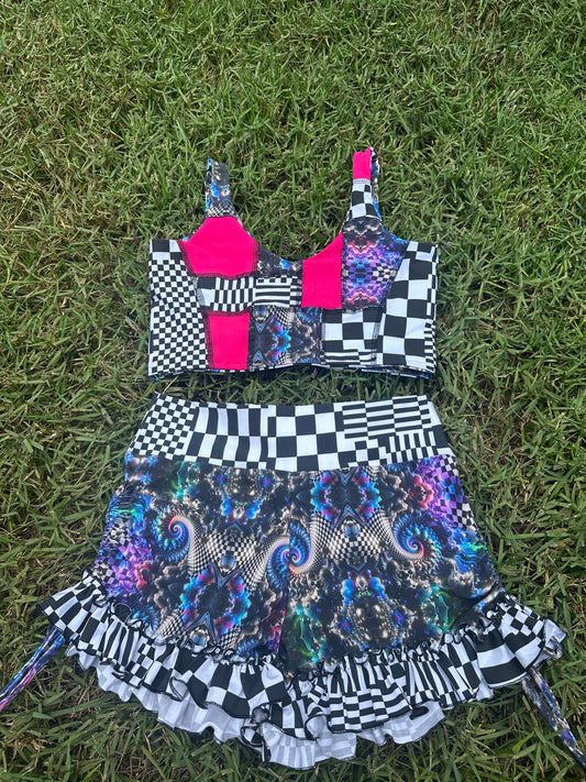 Disco (XL) Ruffle Set - TeraFractal