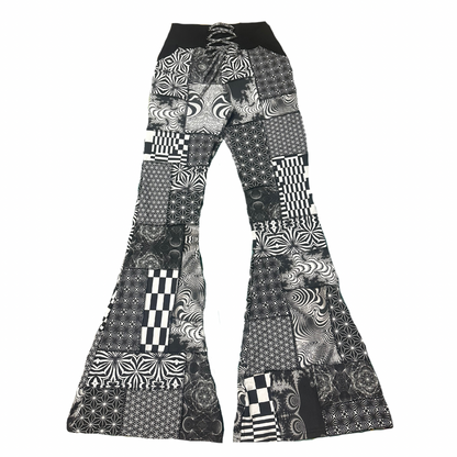 B&W (M) Patchwork Flares