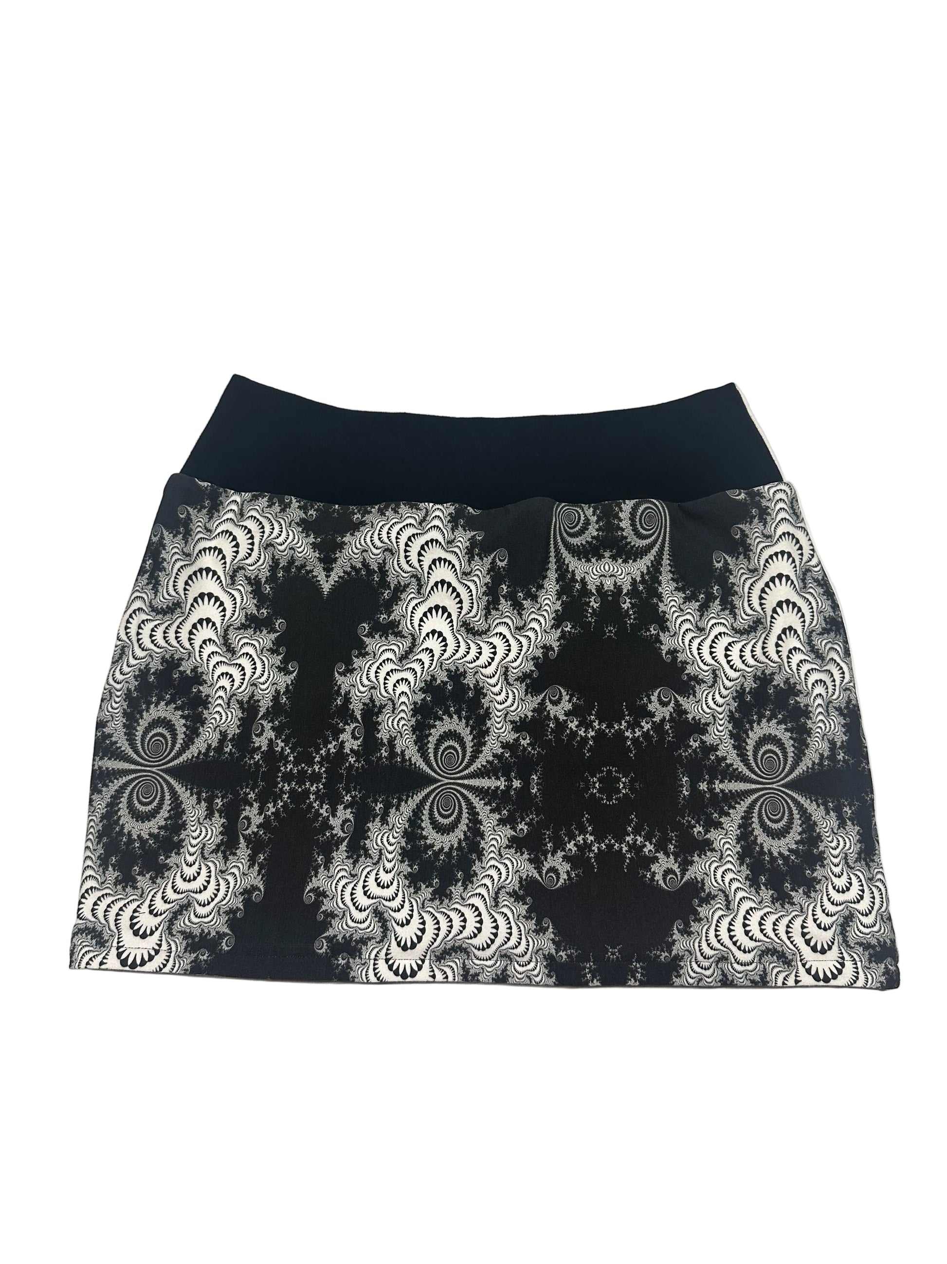 (L) Reversible Mini Skirt - TeraFractal