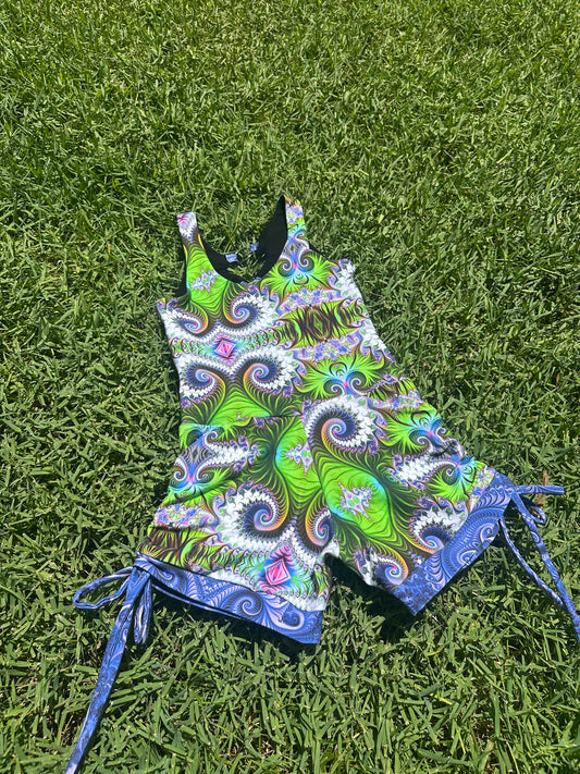 Purple (S) Oracle Romper